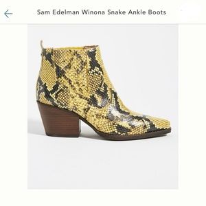 Sam Edelman Winona Western Ankle Boots